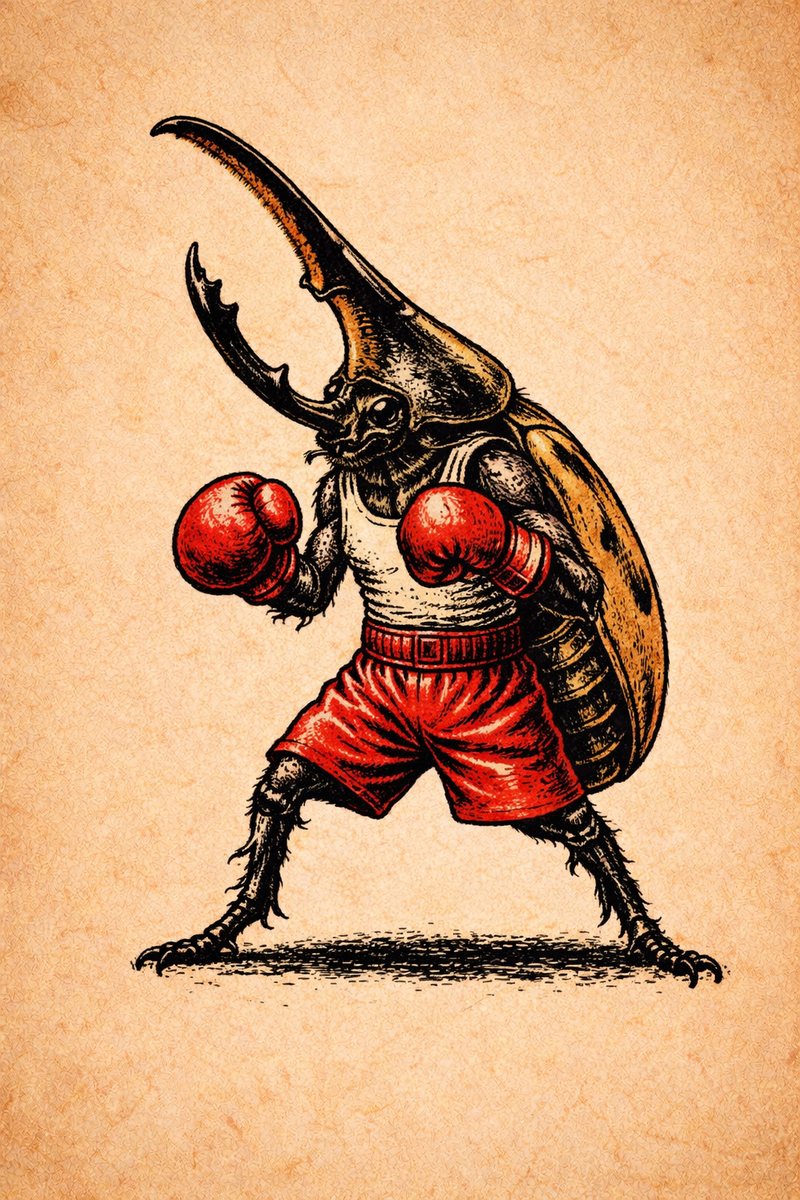 Insect Characters — Hercules beetle