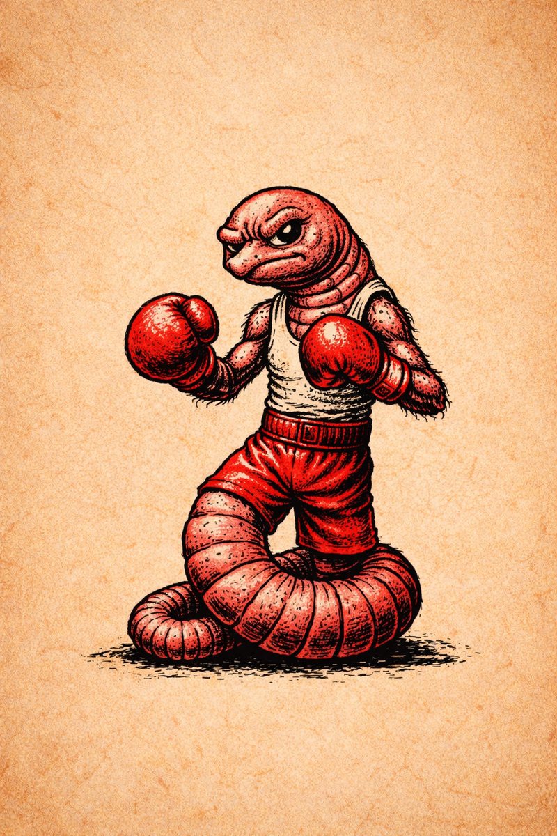 Insect Characters — Worm