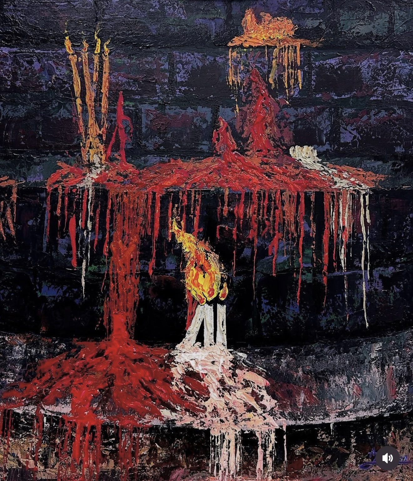 Candles — Oil on Canvas